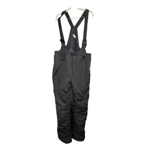 Iceburg Snow Bibs Insulated Winter Ski Pants Black Overalls Men's XL 111059 VTG